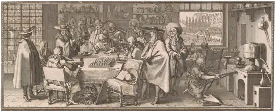 Le laboratoire de chimie de l'Académie