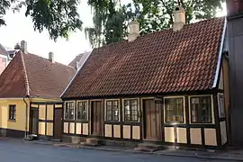 Odense, Danemark, Maison de Hans Christian Andersen.