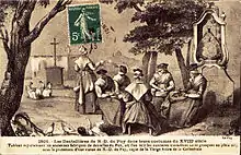 Dentellières du Puy au XVIIIe&nbsp;siècle.