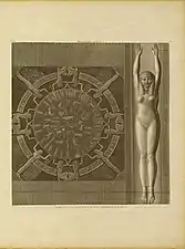 1822 : Le zodiaque et Nout, la déesse-Ciel.