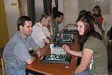 Joueurs d'un tournoi de Reversi