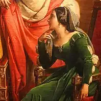 Détail de la duchesse Béatrice