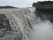 Dettifoss, la chute d'eau la plus puissante d'Europe.