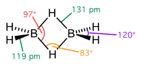 Image illustrative de l’article Diborane