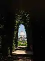 La basilique Saint-Pierre vue à travers le trou de serrure.