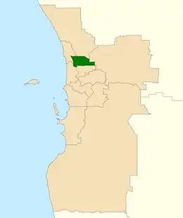 Carte de la circonscription.