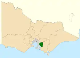 Carte de la circonscription.