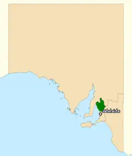 Carte de la circonscription.