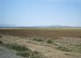 Vue du djebel Mghila au loin.