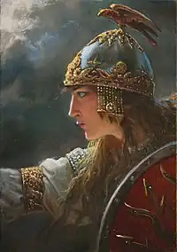 Dodola Perunica, peinture de la déesse de la pluie imaginée par :Andreï Chichkine&nbsp;(en).