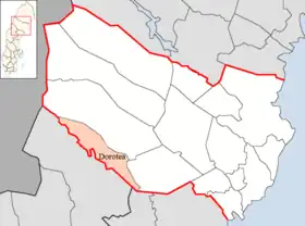 Localisation de Dorotea