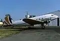 Douglas DC-3 F-BAXR d'Uni-Air à Toulouse en 1977
