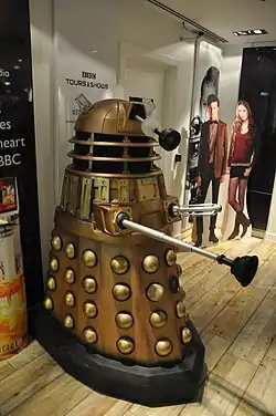 Dalek dans un magasin de la BBC