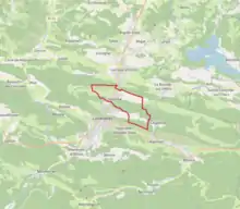 Avec les communes environnantes