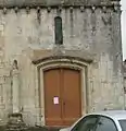Façade : partie droite (XIIe&nbsp;siècle)