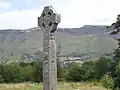 High cross devant le Benbulben.