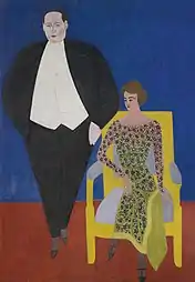 Portrait de Gustave et Norine Van Hecke (1920), Ostende, musée d'Art à la mer.