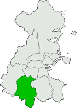 Carte de la circonscription.