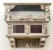 Monument funéraire de Salomone Castellano, datant de 1322