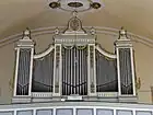 Orgue de la nouvelle église.