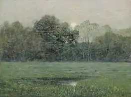 Midsummer Moonrise, 1892, Smithsonian American Art Museum