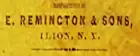 logo de E. Remington and Sons