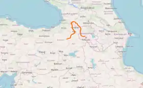 Itinéraire de la route européenne 691