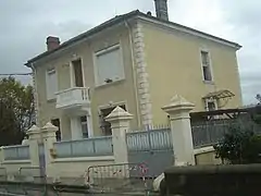 Maison fissurée sur l’avenue Paul Langevin.