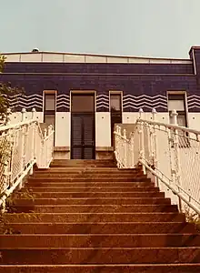 Escalier menant au Schützenhaus.