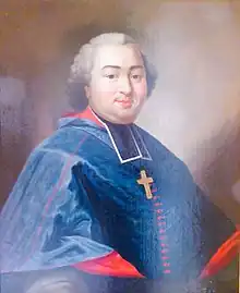 Monseigneur de Fleury, [[école française de peinture|école française]], XVIII° siècle, [[musée des Beaux-Arts de Chartres]].