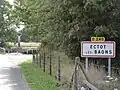 Entrée d'Ectot-lès-Baons.