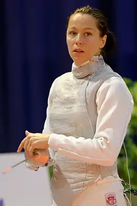 Edina Knapek en 2014