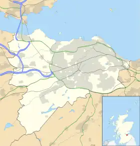 Voir sur la carte administrative d'Édimbourg