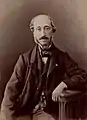 Edmond Becquerel, par Nadar, photo publiée vers 1900.