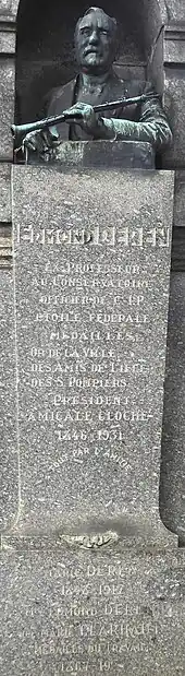 Sépulture d'Edmond Deren au Cimetière de l'Est à Lille