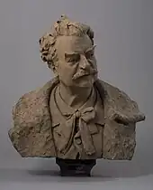 Buste d'Edmond Riquier-Delaunay au palais des Beaux-Arts de Lille