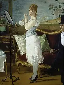 Nana, 1877 (154 × 115 cm), Hambourg, Kunsthalle.