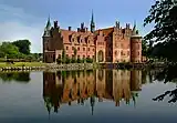 Château d'Egeskov (XVIe siècle) au Danemark.