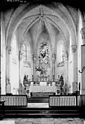 Le chœur de l'église.