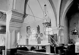 La nef en 1914Photo Georges Durand