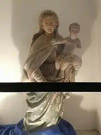 Vierge à l'Enfant en marbre blanc de Caunes (XVIe&nbsp;siècle)