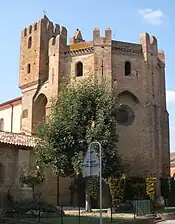 Le chevet fortifié.