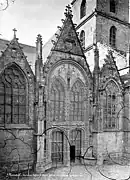 Vue générale du portail nord, par Séraphin-Médéric Mieusement en octobre 1888