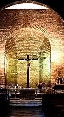 Le sanctuaire et le christ du XVIe&nbsp;siècle