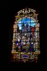 Église Saint-Mathurin, vitraux.