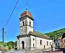 L'église Sainte-Foy.