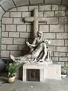 Pieta de la Renaissance en l'église Saint-Symphorien.