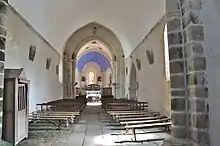 La nef, en 2011.