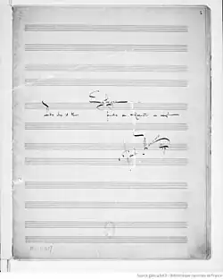 page de titre du manuscrit