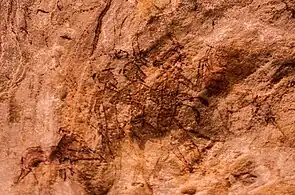 Peinture rupestre d'Eheren